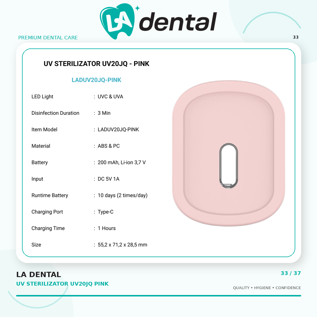 Alat Pensteril Kepala Sikat Gigi UV STERILIZATION UV-20JQ SERIES - Image 3