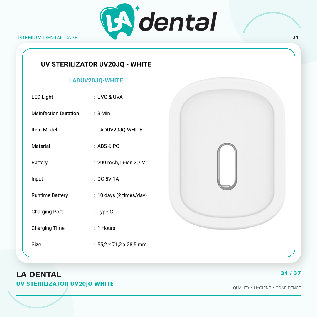Alat Pensteril Kepala Sikat Gigi UV STERILIZATION UV-20JQ SERIES - Image 4