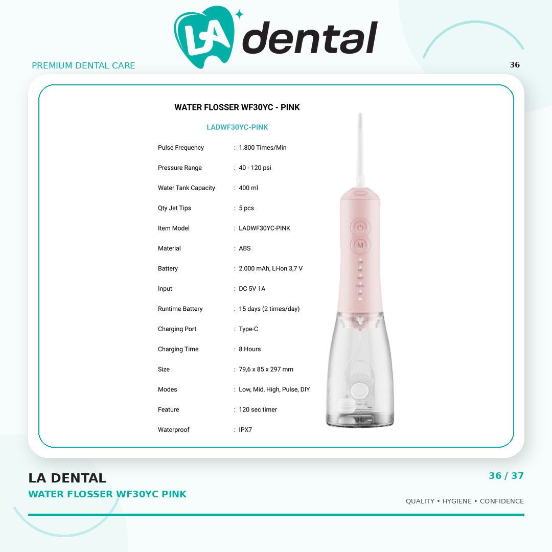 WATER FLOSSER WF-30YC SERIES - Image 3